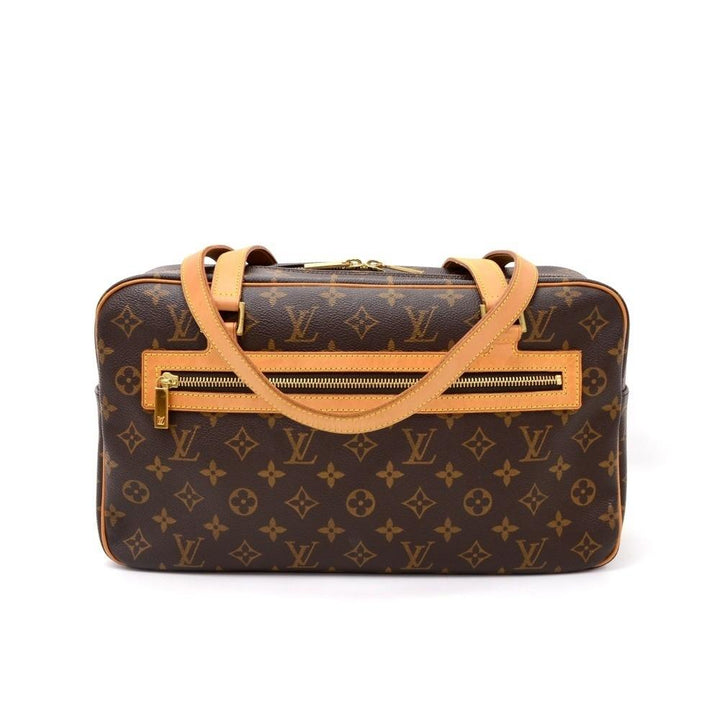 cite gm monogram canvas shoulder bag