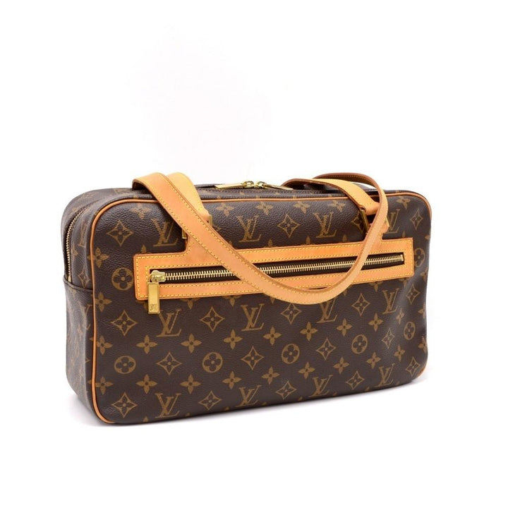 cite gm monogram canvas shoulder bag