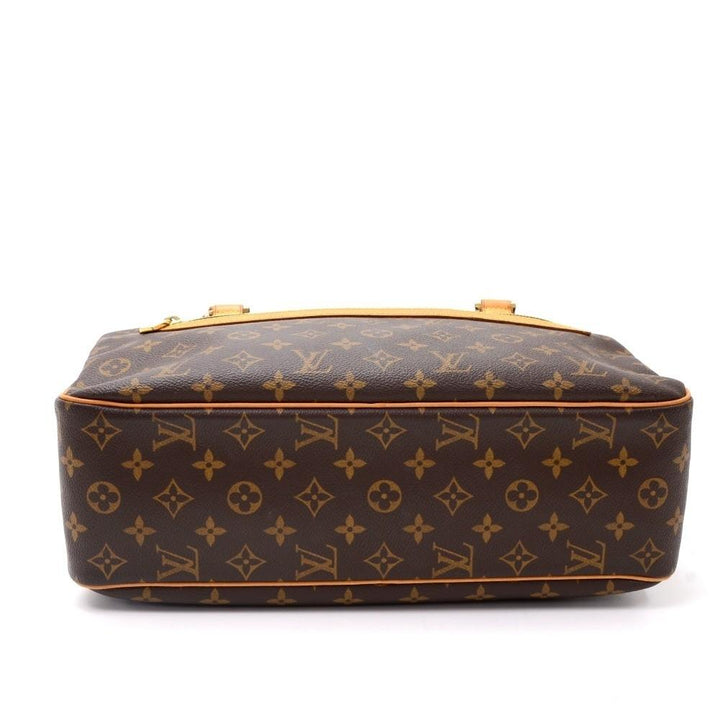 cite gm monogram canvas shoulder bag