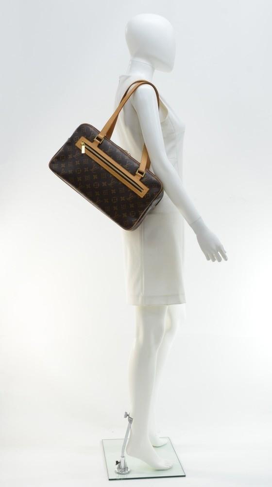 cite gm monogram canvas shoulder bag