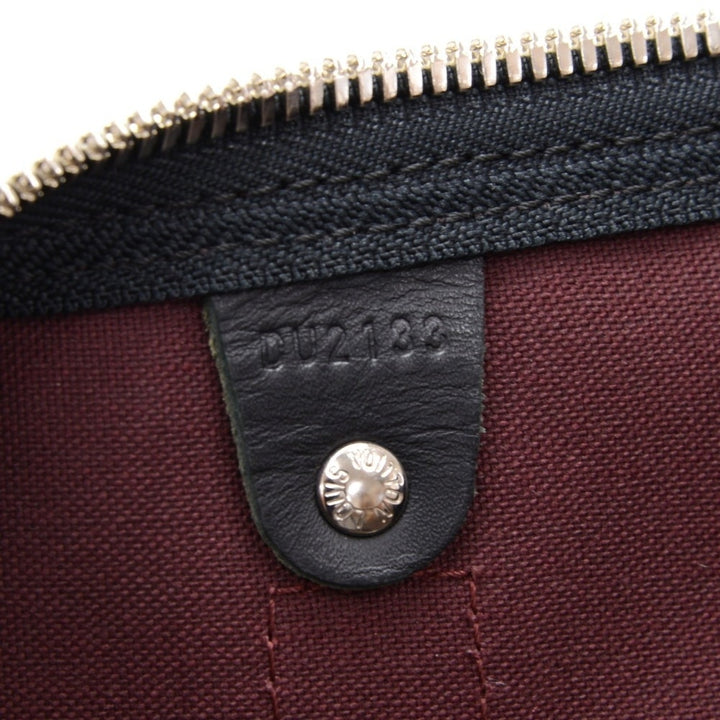 keepall 45 bandouliere monogram macassar canvas travel bag