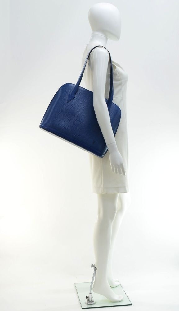 lussac epi leather shoulder bag