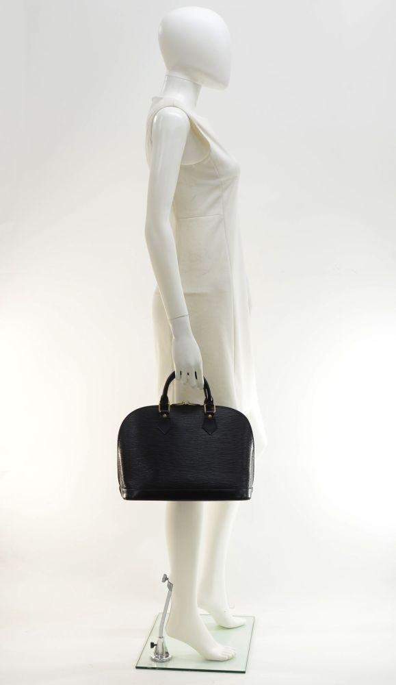 alma epi leather handbag