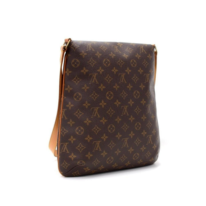 large musette monogram canvas shoulder bag