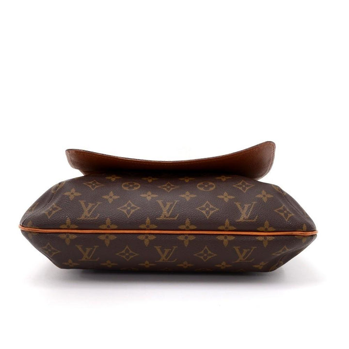 large musette monogram canvas shoulder bag