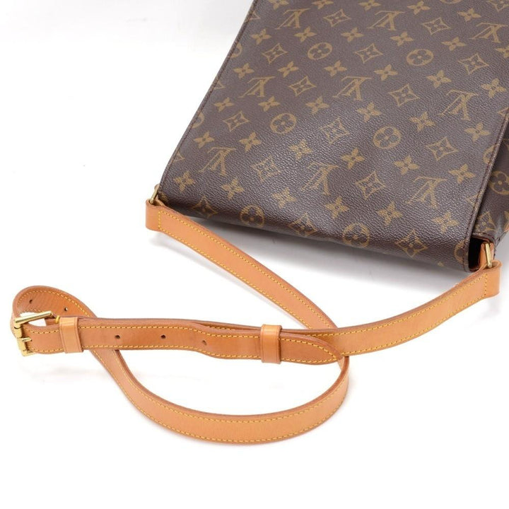 large musette monogram canvas shoulder bag