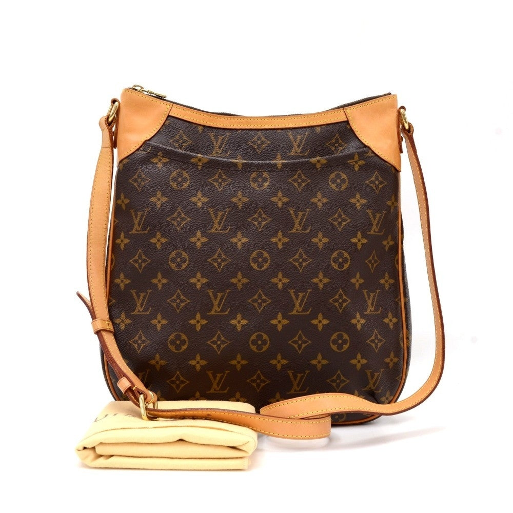 odeon mm monogram canvas shoulder bag