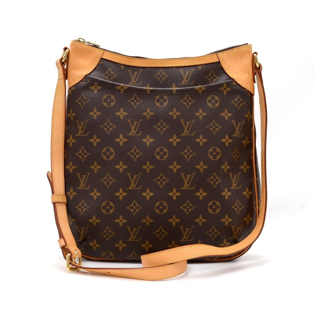 odeon mm monogram canvas shoulder bag
