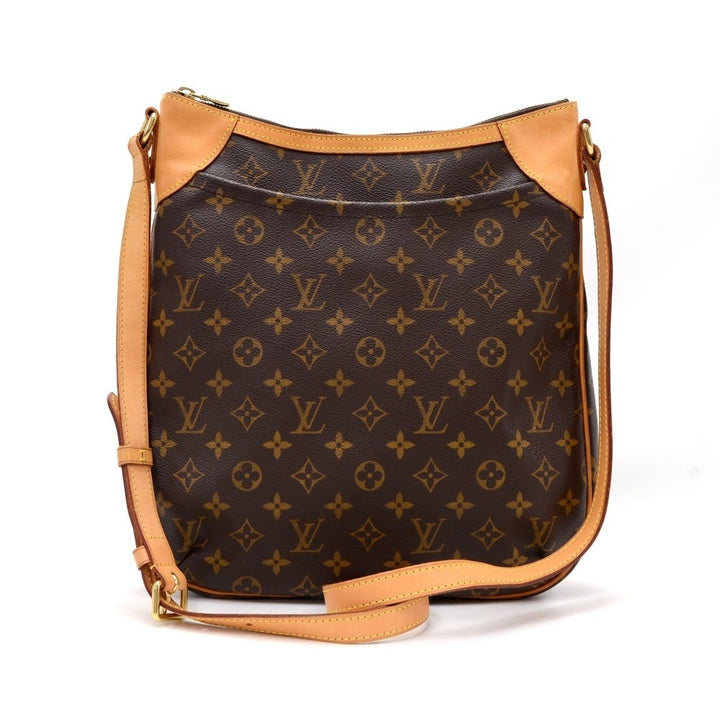 odeon mm monogram canvas shoulder bag