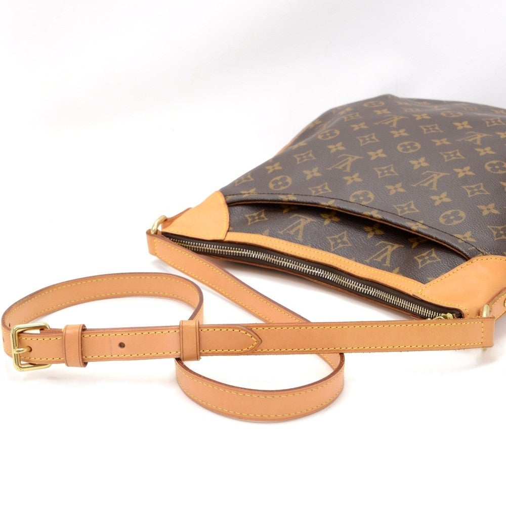 odeon mm monogram canvas shoulder bag