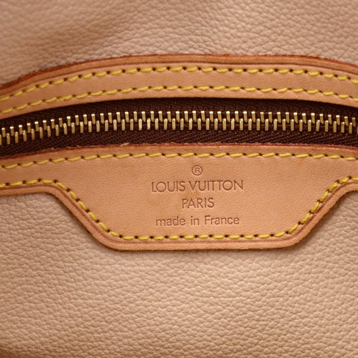 bucket pm monogram canvas shoulder bag