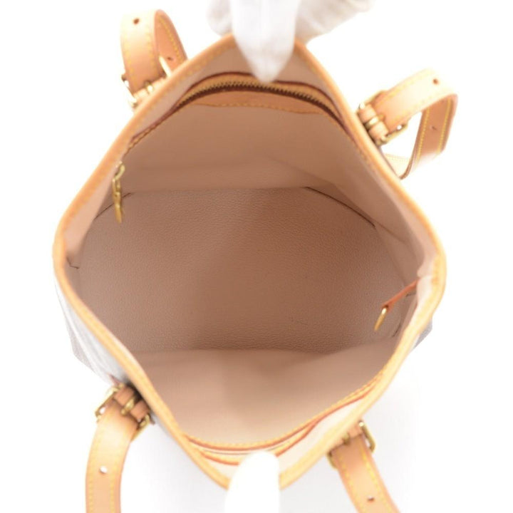 bucket pm monogram canvas shoulder bag