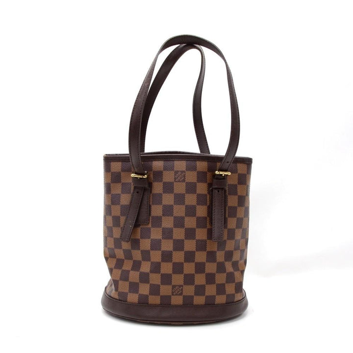 marais damier ebène canvas shoulder bag