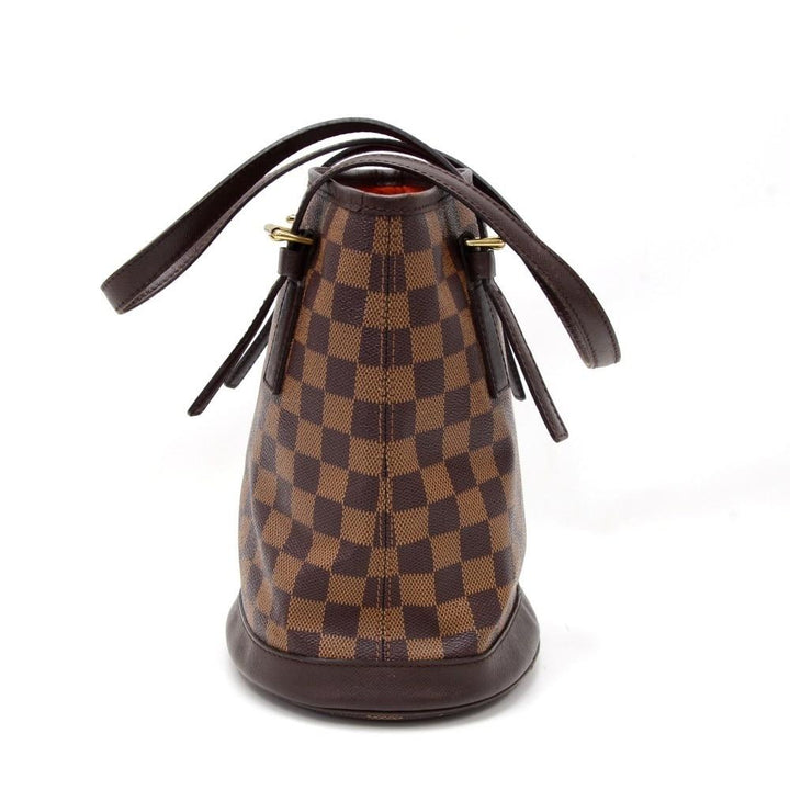 marais damier ebène canvas shoulder bag