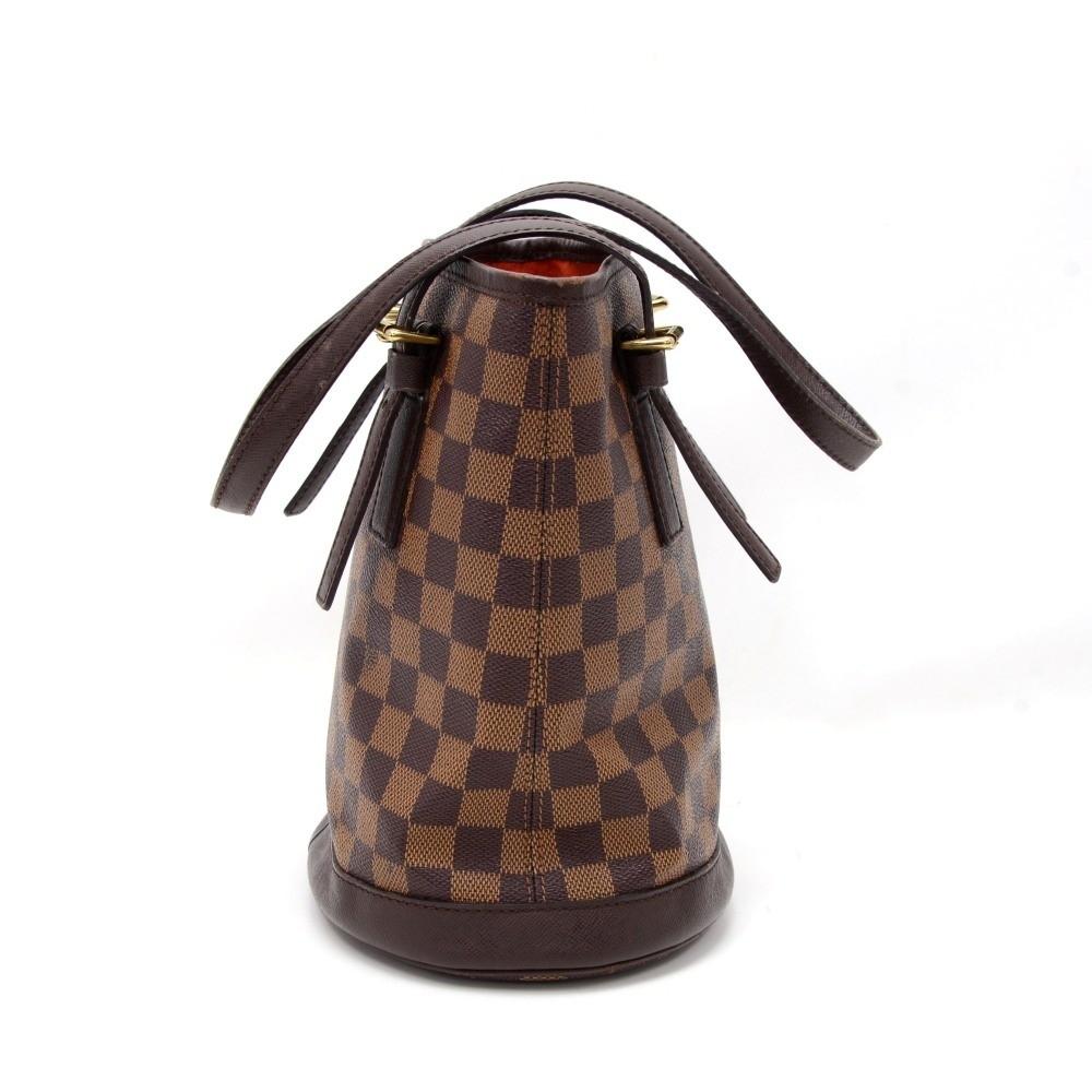 marais damier ebène canvas shoulder bag
