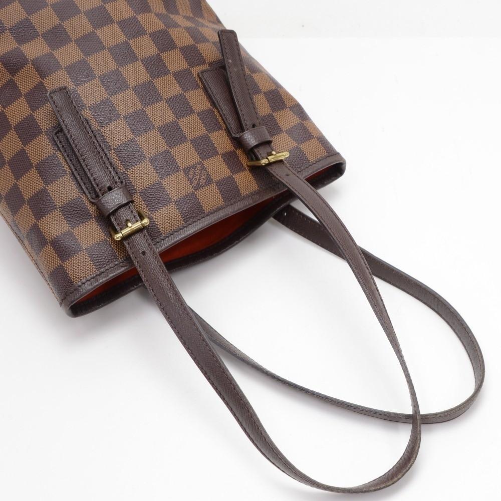 marais damier ebène canvas shoulder bag