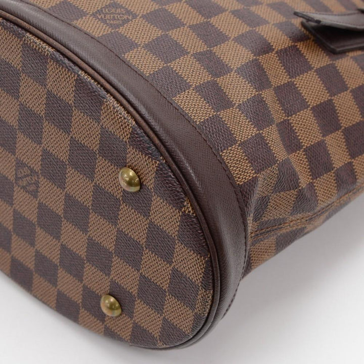 marais damier ebène canvas shoulder bag