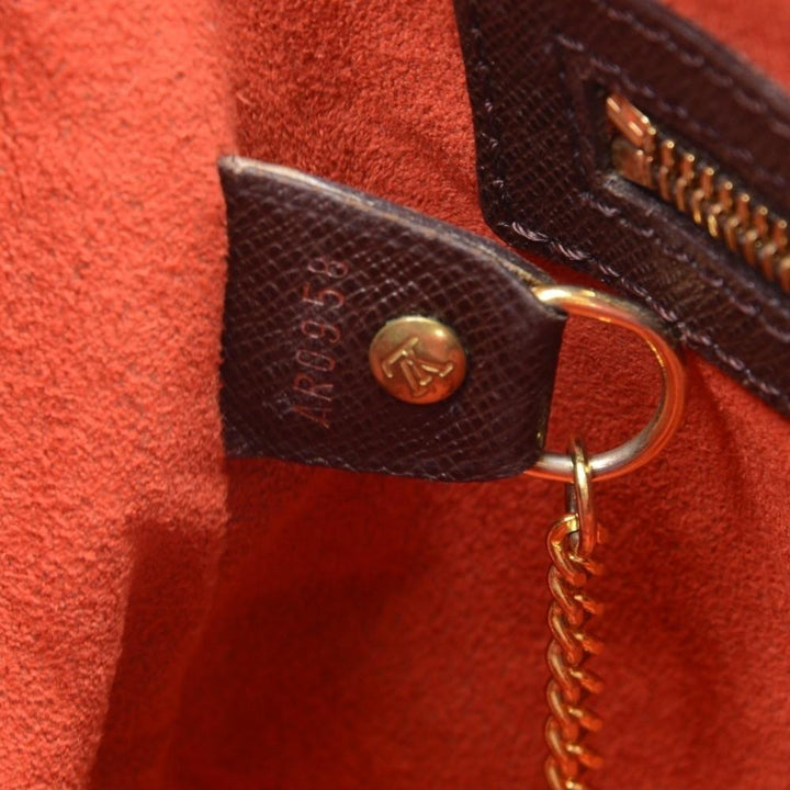 marais damier ebène canvas shoulder bag