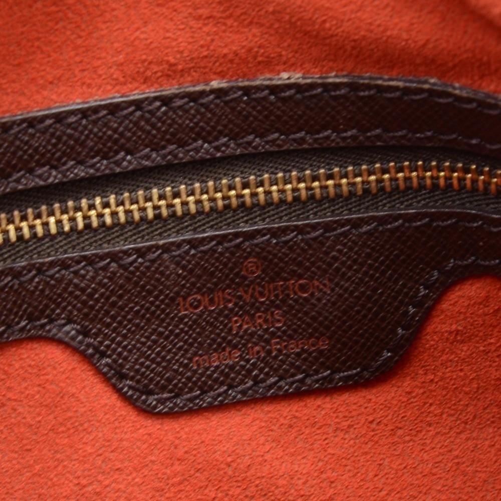 marais damier ebène canvas shoulder bag