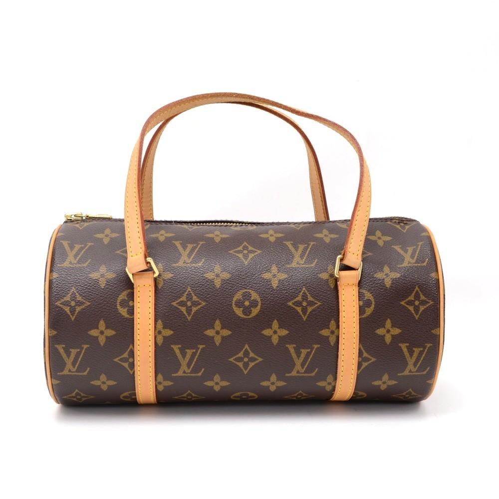 papillon 27 monogram canvas handbag
