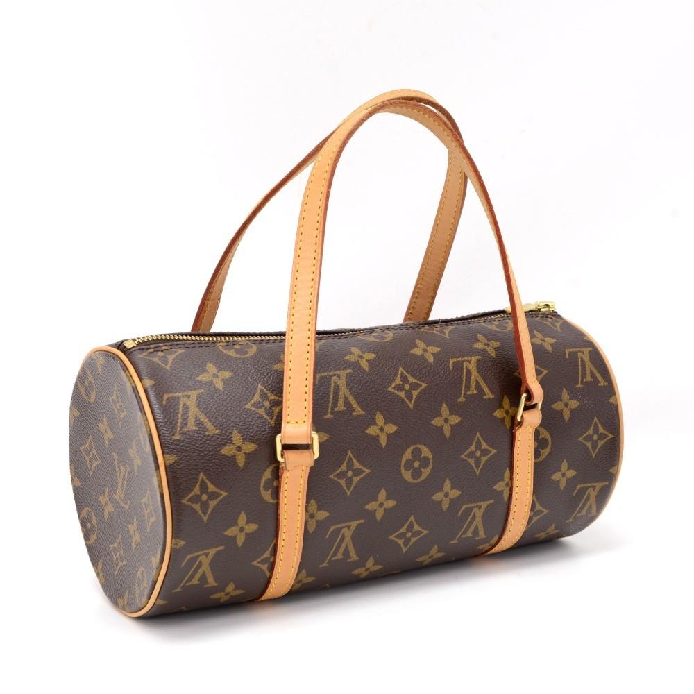 papillon 27 monogram canvas handbag