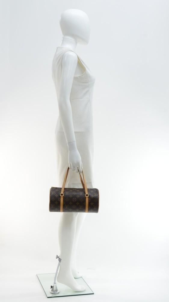 papillon 27 monogram canvas handbag