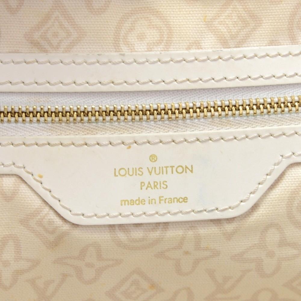tahitienne cabas gm monogram cotton handbag