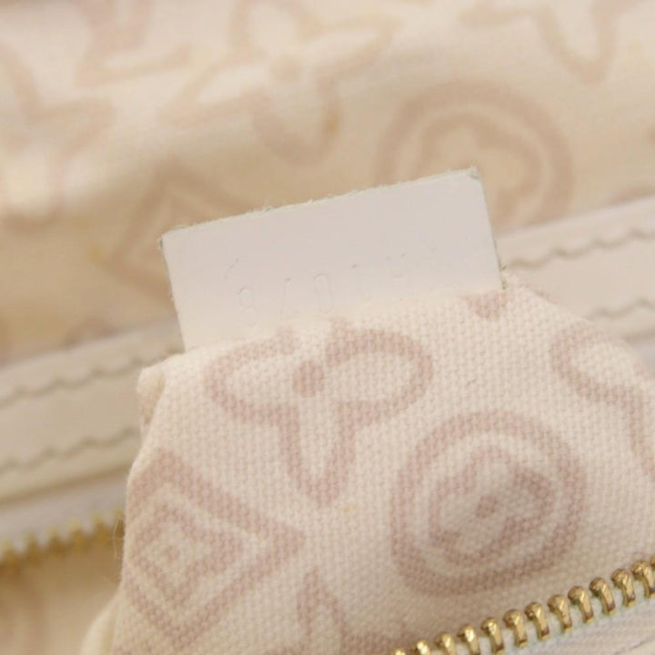 tahitienne cabas gm monogram cotton handbag