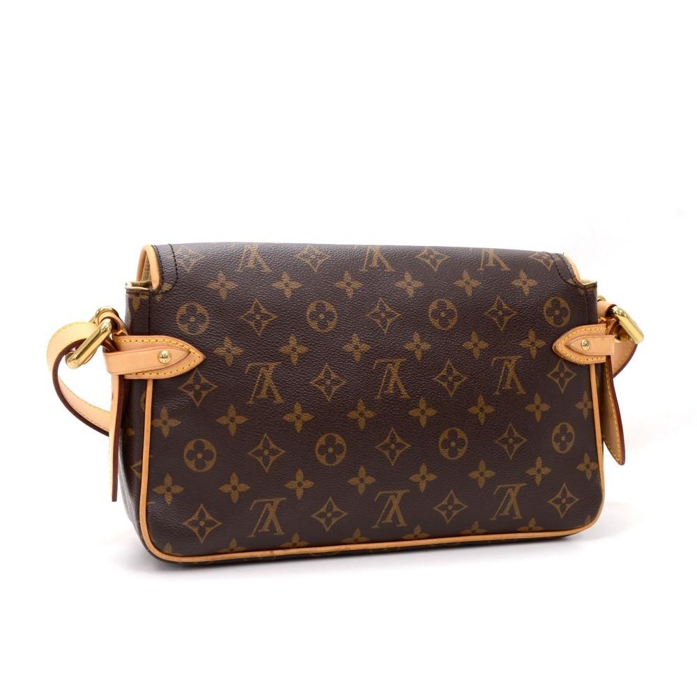 hudson monogram canvas handbag
