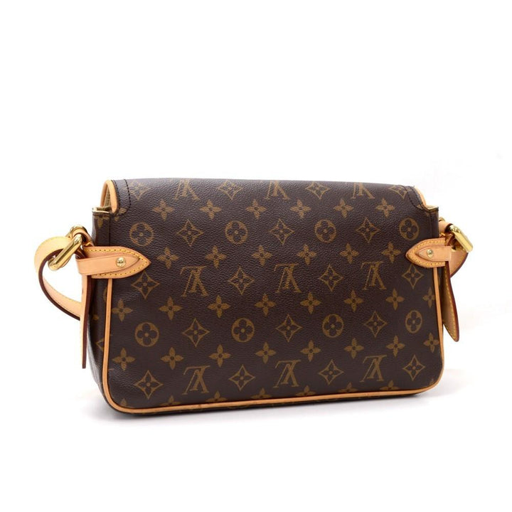 hudson monogram canvas handbag