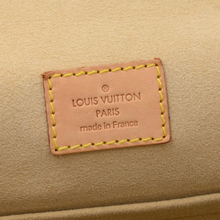 hudson monogram canvas handbag