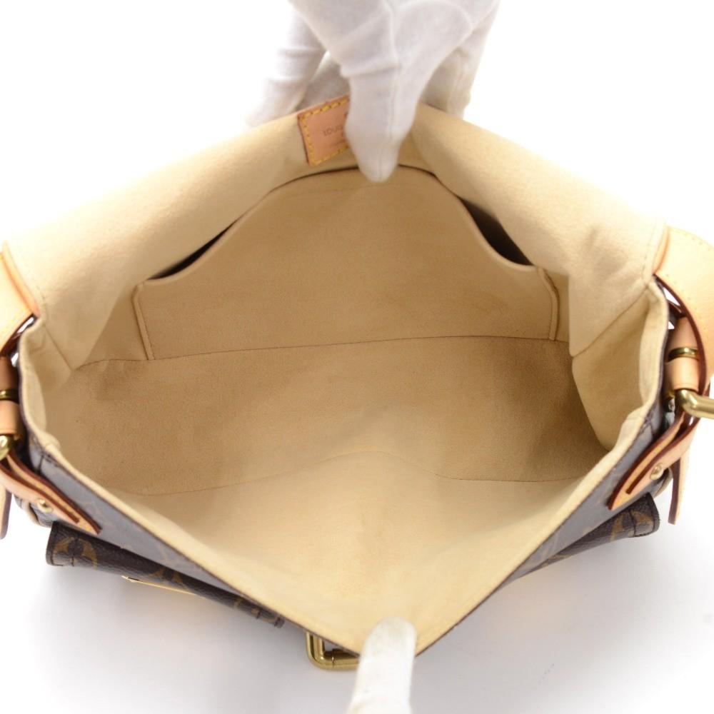 hudson monogram canvas handbag