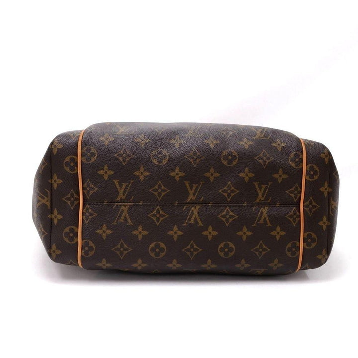 totally mm monogram canvas shoulder bag