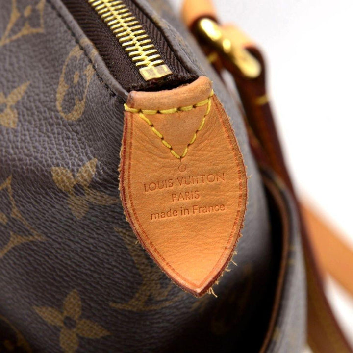totally mm monogram canvas shoulder bag