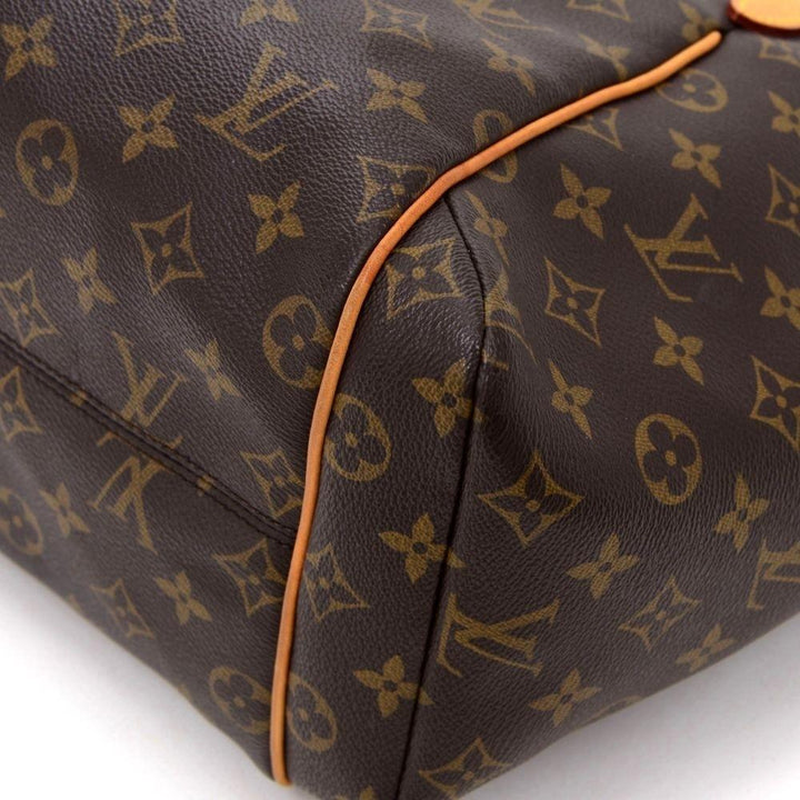 totally mm monogram canvas shoulder bag