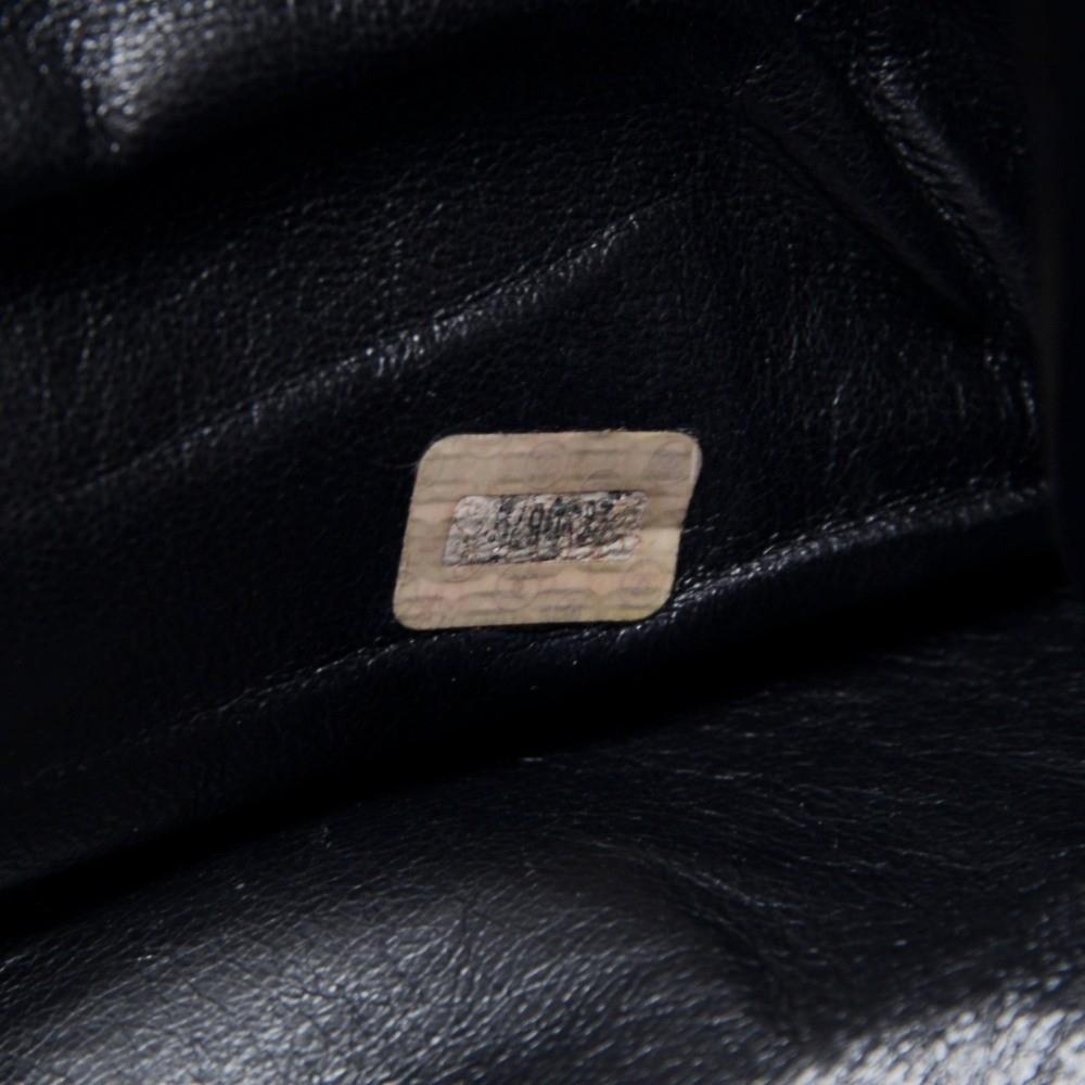 lambskin leather jumbo shopping tote