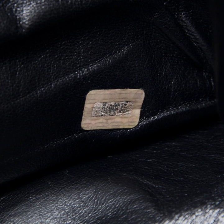 lambskin leather jumbo shopping tote