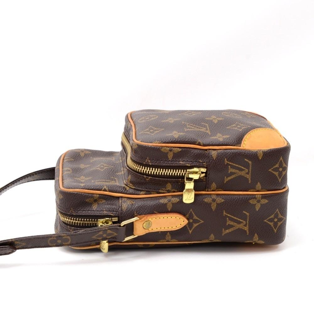 amazone monogram canvas messenger bag