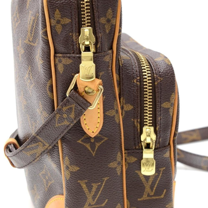 amazone monogram canvas messenger bag