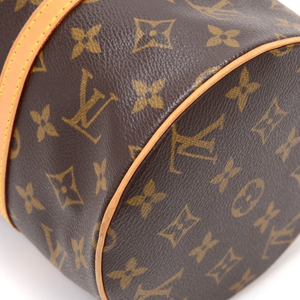 papillon 30 monogram canvas handbag with pouch