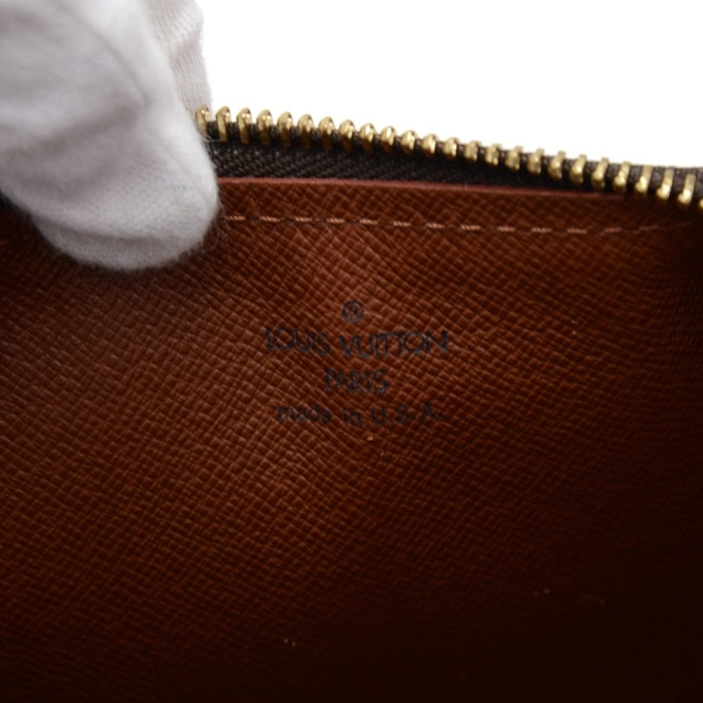 papillon 30 monogram canvas handbag with pouch