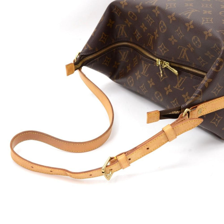 amfar monogram canvas shoulder bag