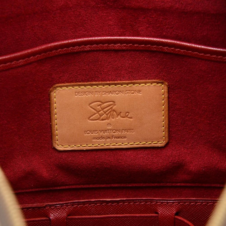 amfar monogram canvas shoulder bag