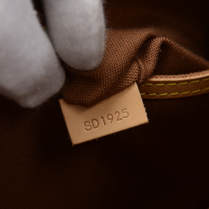 alma monogram canvas handbag
