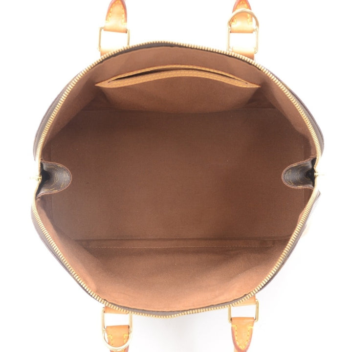 alma monogram canvas handbag