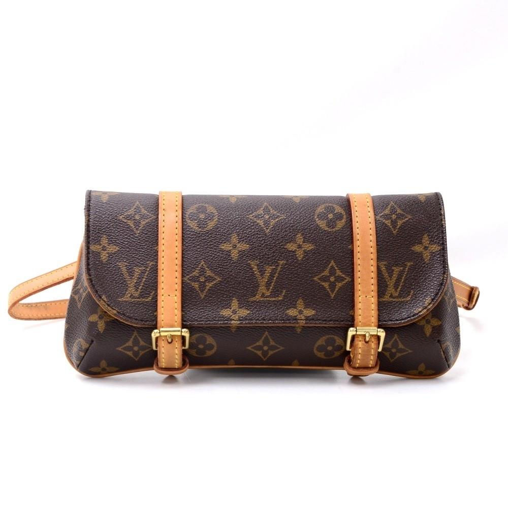 marelle monogram canvas waist bag