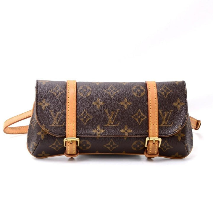 marelle monogram canvas waist bag