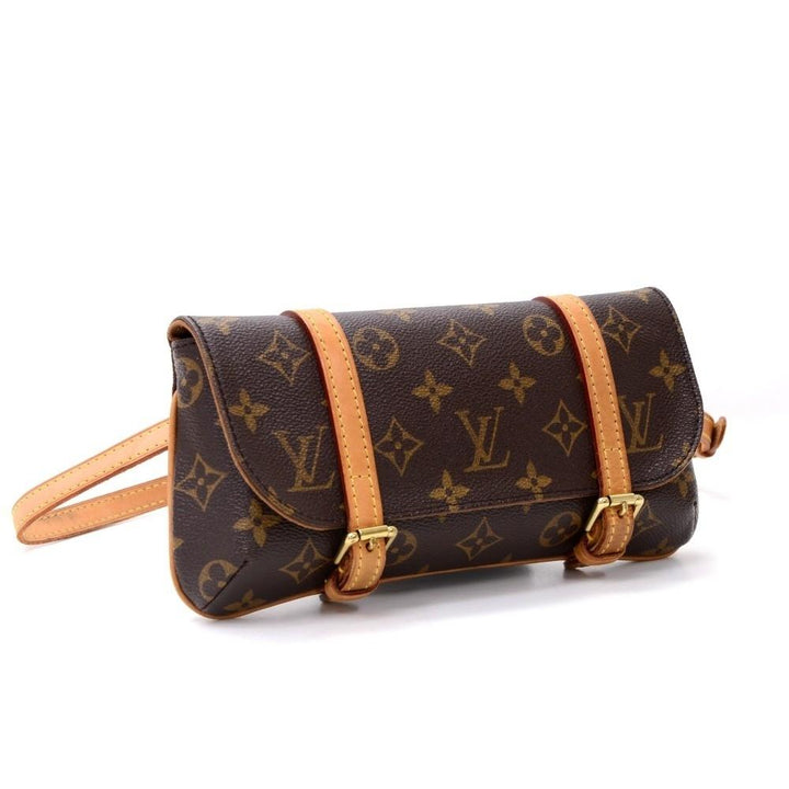 marelle monogram canvas waist bag