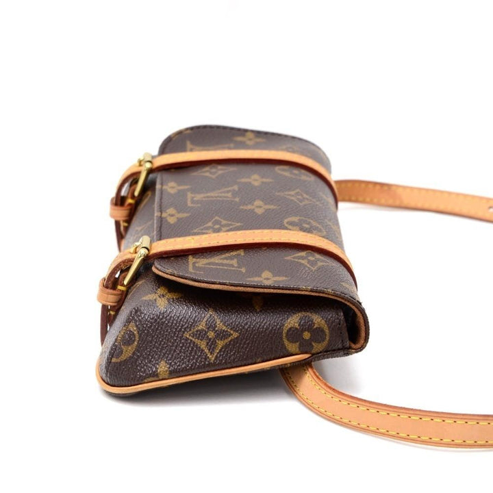 marelle monogram canvas waist bag