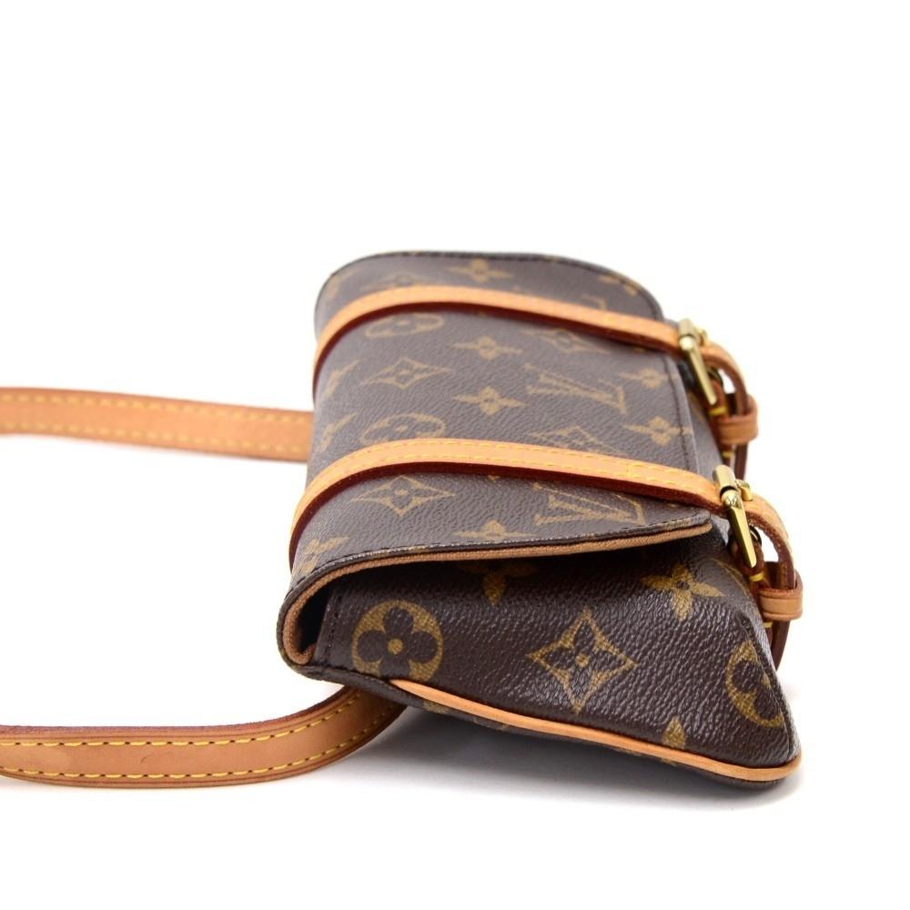 marelle monogram canvas waist bag